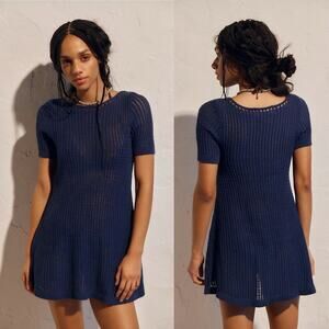 Free People Dina Sweater Mini Dress